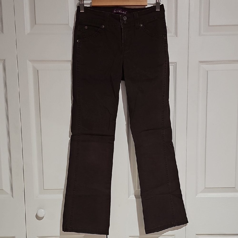 Gloria Vanderbilt Brown Bootcut Pants Size 4